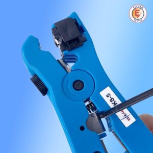 Elfcam® – Universel Dénudeur de Câbles Coaxiaux RG 59/6/7/11Pince à dénuder Coaxial Coax Câble