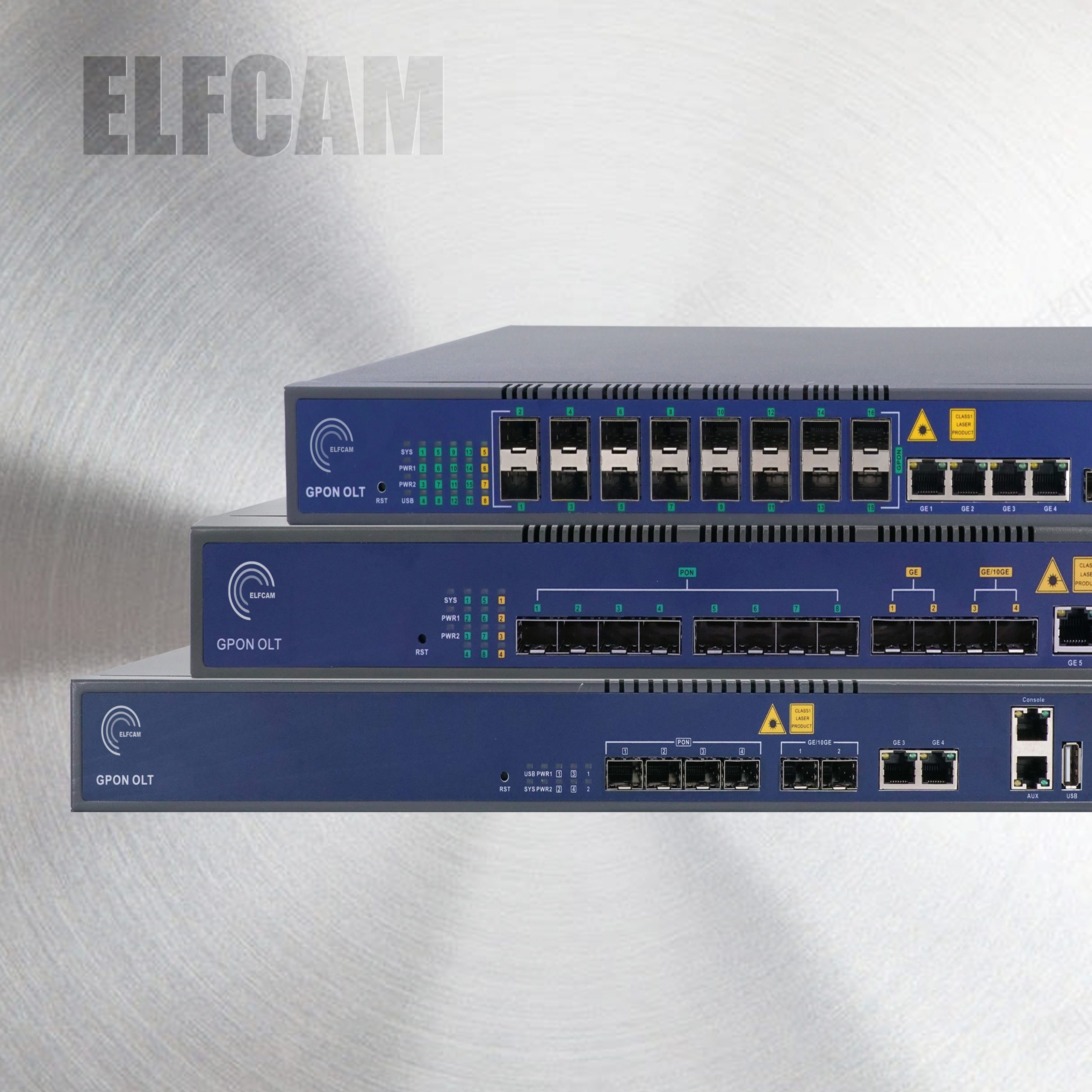 OLT GPON fibre ELFCAM