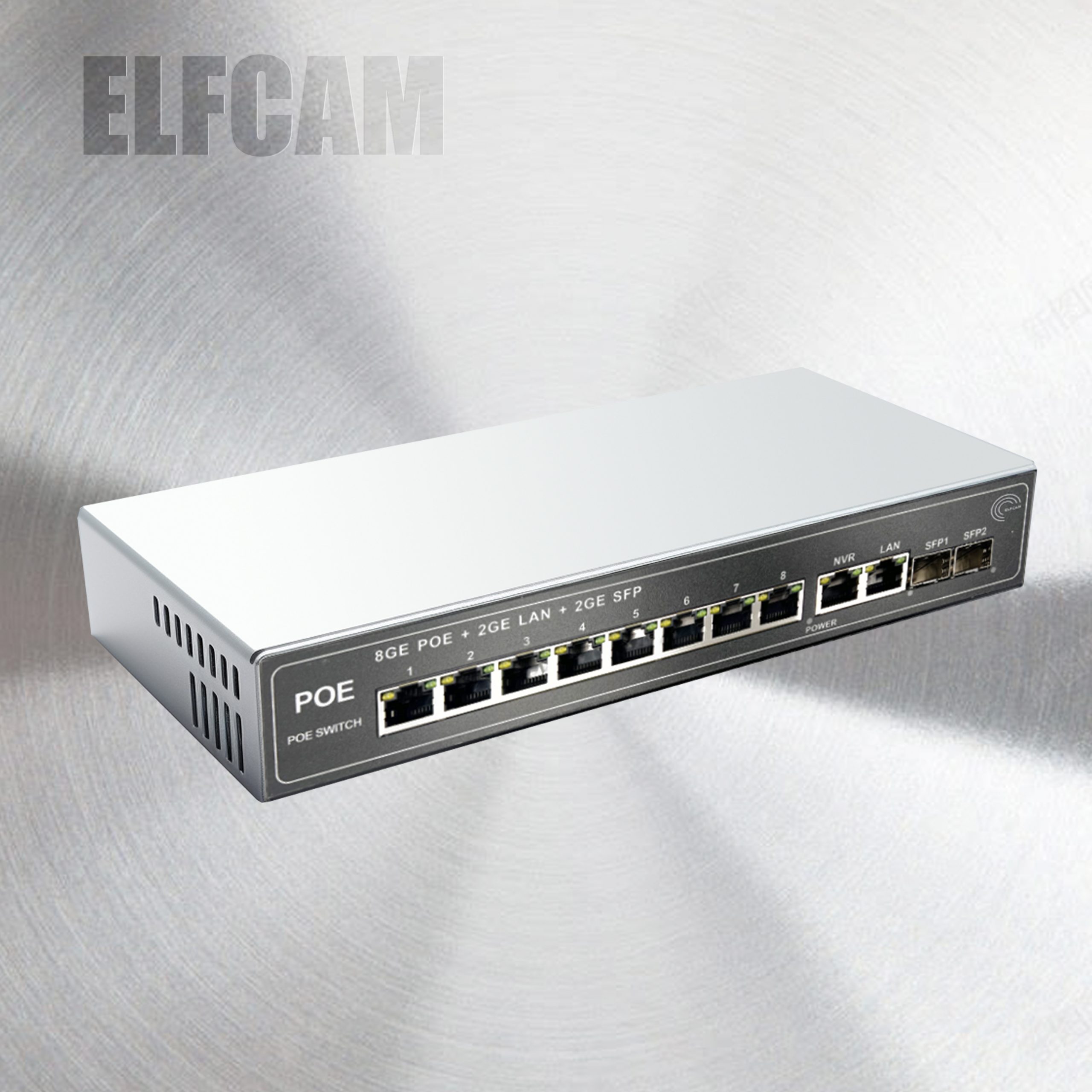 Switch PoE caméras IP ELFCAM