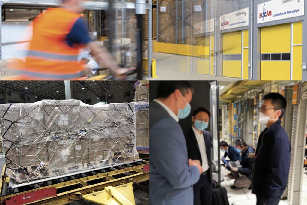 Équipe ELFCAM - préparation et livraison