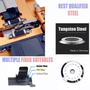 Elfcam® – SE Cliveuse de Grande Précision pour Découpeuse/Cleaver Fibre Optique et Soudeuse à Fibre Optique (SE-09)(…