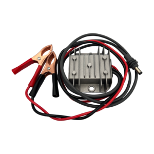 Câble d'Alimentation Starlink Mini, Adaptateur 12-48V Pinces Crocodiles vers DC avec Fusible 20A, Câble 12AWG Connecteur DC pour Batterie Voiture, Camping-car, Bateau
