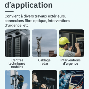 Câble Fibre Optique de Terrain Personnalisable