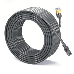 Câble Ethernet Starlink Gen 3 Cat 6 26AWG,D'un Côté Le Connecteur StarLink(IP68),de l'autre le RJ45 Standard,Répondre ...