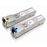 Elfcam - 2 Pack 1,25 Gbps SFP 1000Base-BX WDM BIDI Connecteur de Fibre Optique SC Monomode 10KM DDM, Compatible avec Cisco, Ubiquiti Networks, Huawei, D-Link, Mikrotik (Ref:2155)